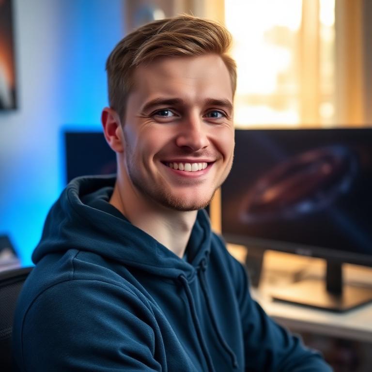 Jocke Wallin, grundare och testansvarig pÄ GamingJocke.com